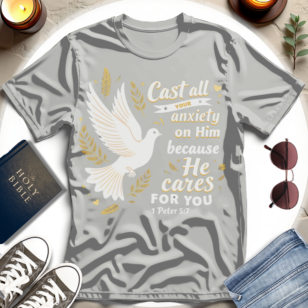 Cast All Your Anxiety T-shirt III