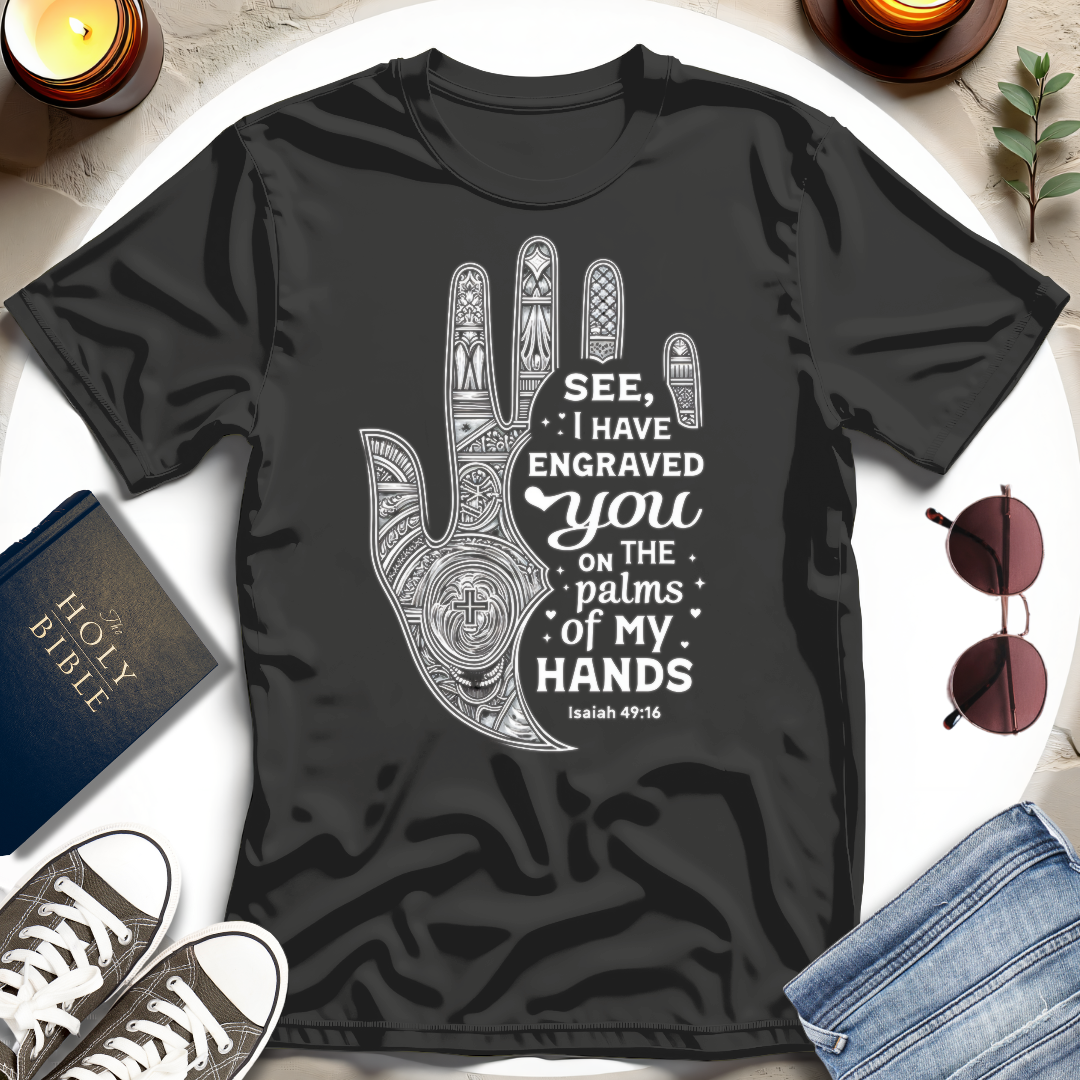 Held in God's Hands T-shirt I
