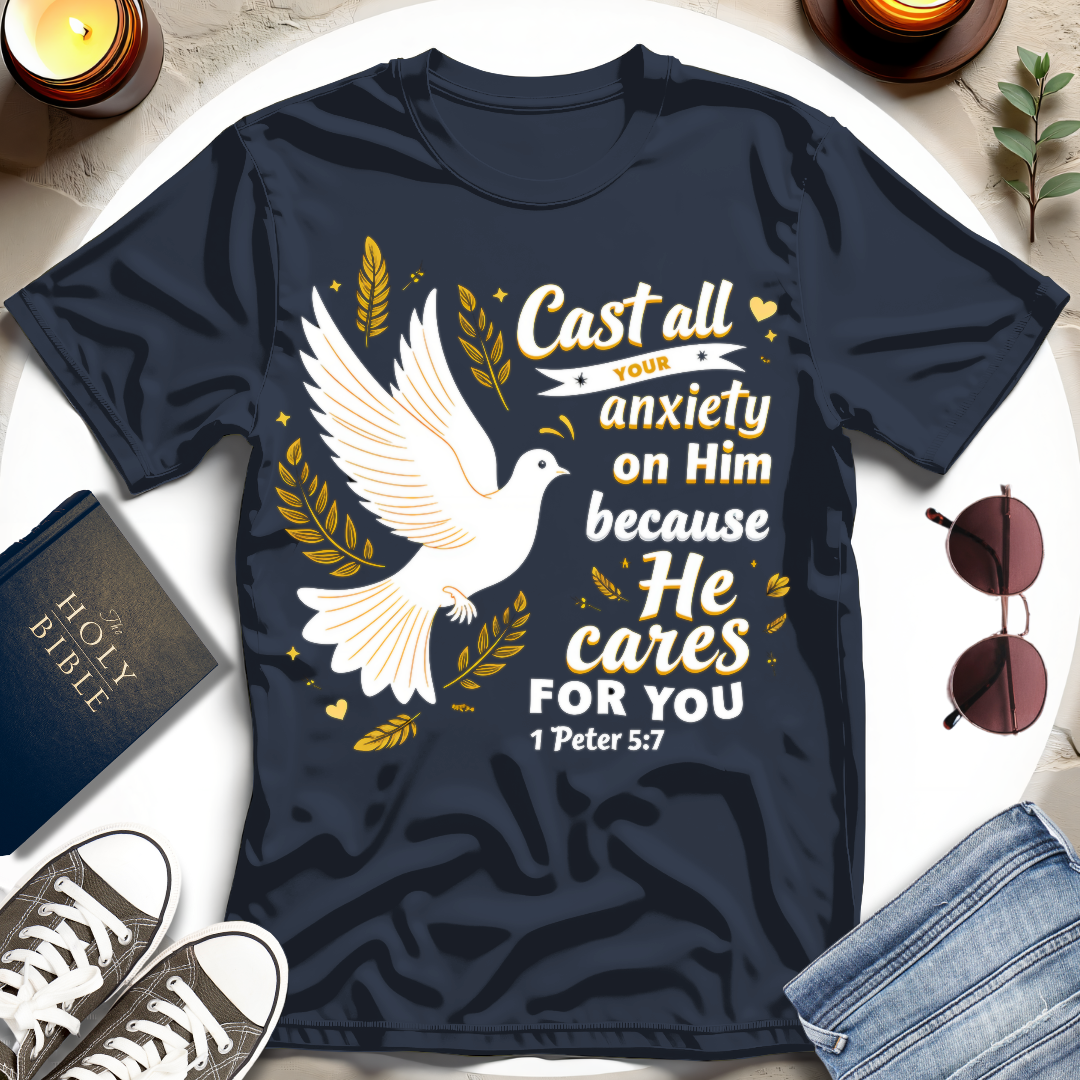 Cast All Your Anxiety T-shirt III