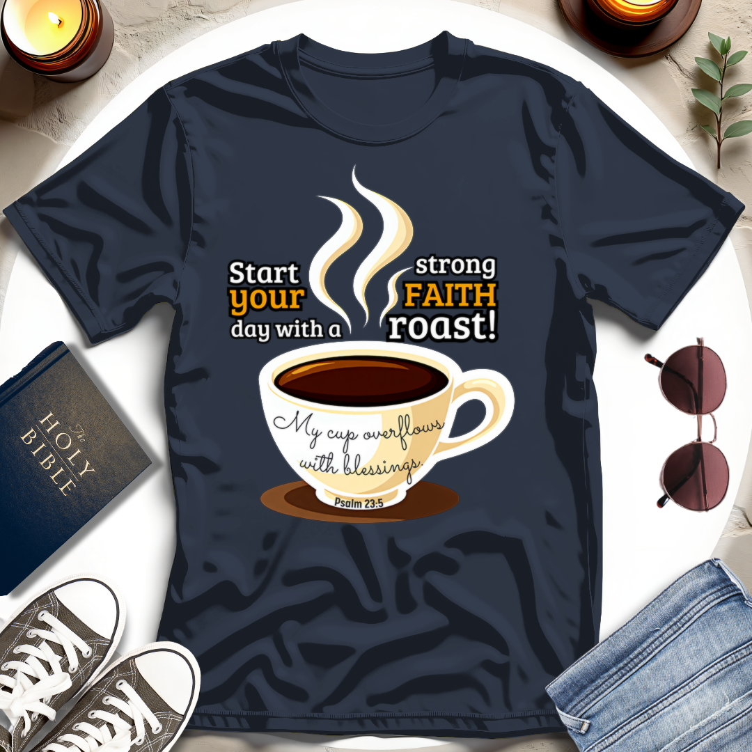 Brewed in Faith T-shirt