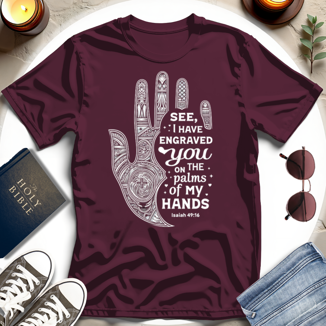Held in God's Hands T-shirt I