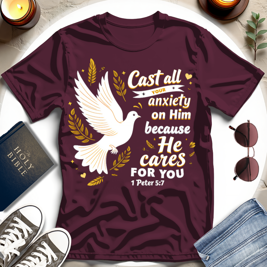 Cast All Your Anxiety T-shirt III