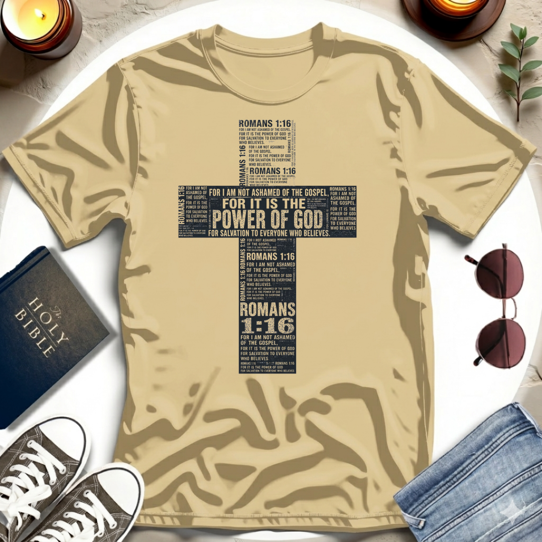 Unashamed Boldness, Cross T-Shirt