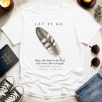 Let It Go—Single Feather T-Shirt