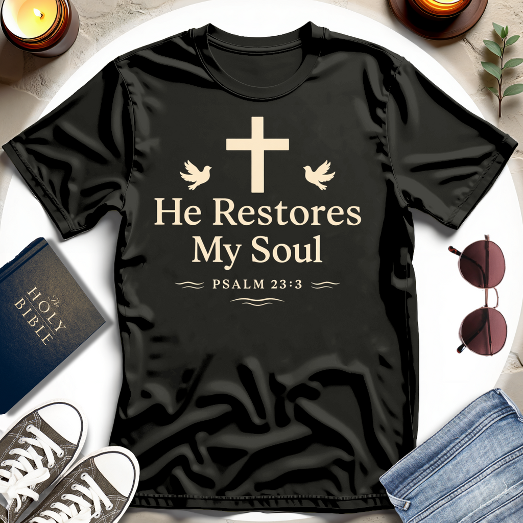 He Restores My Soul T-Shirt