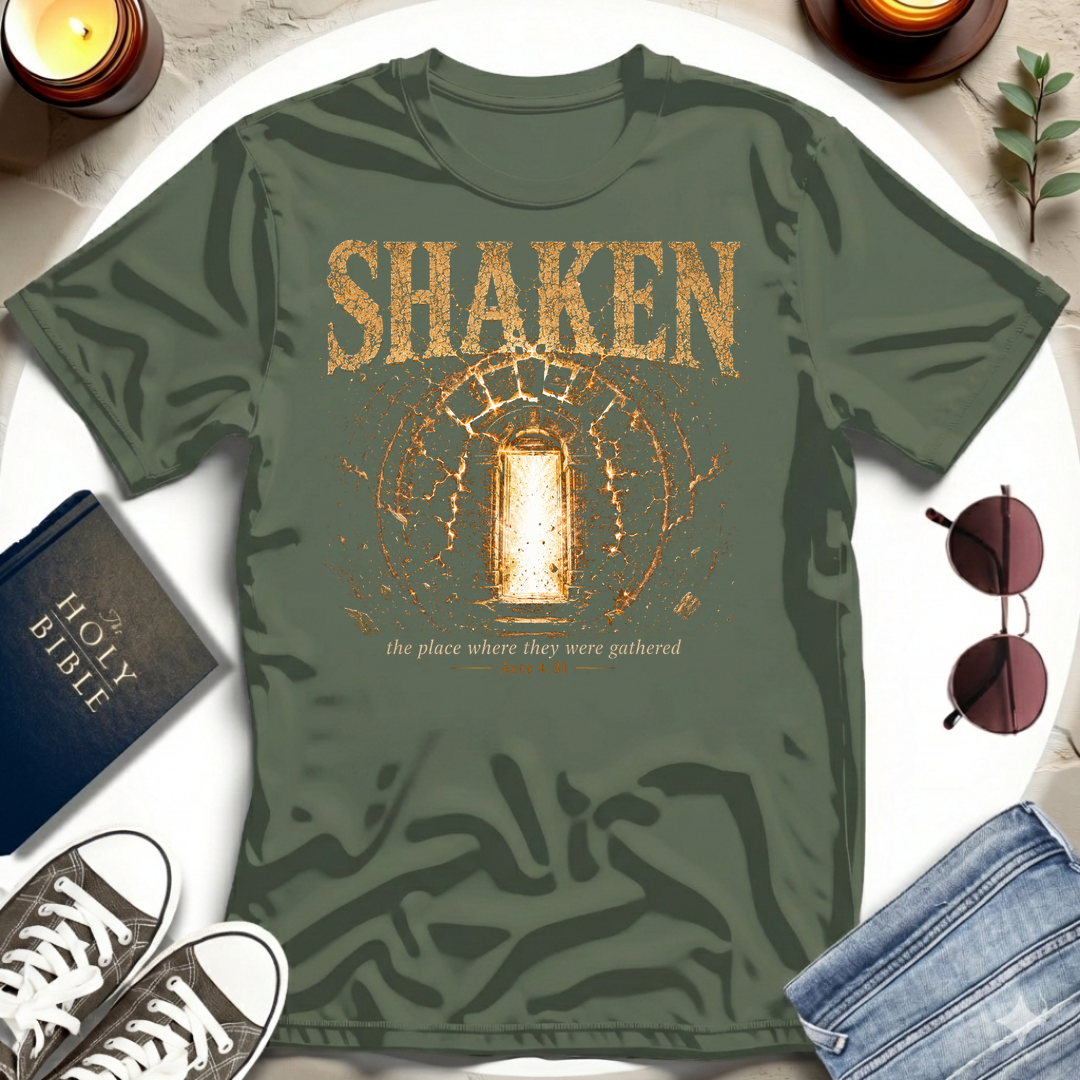 Shaken—Divine Shockwave T-Shirt