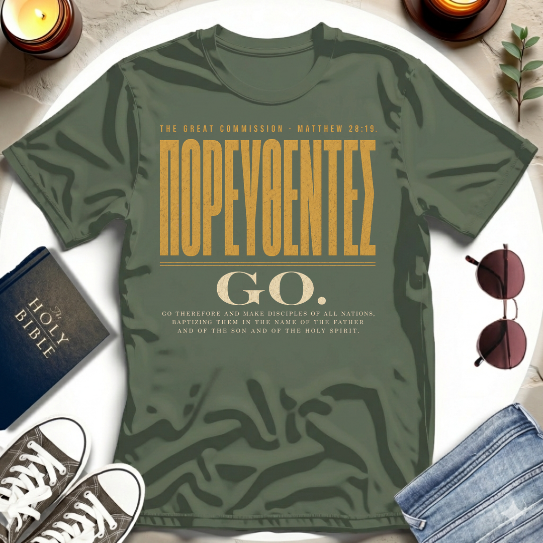 ΠΟΡΕΥΘΕΝΤΕΣ, Gold T-Shirt