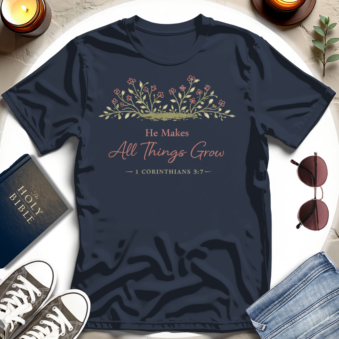 He Makes All Things Grow T-Shirt