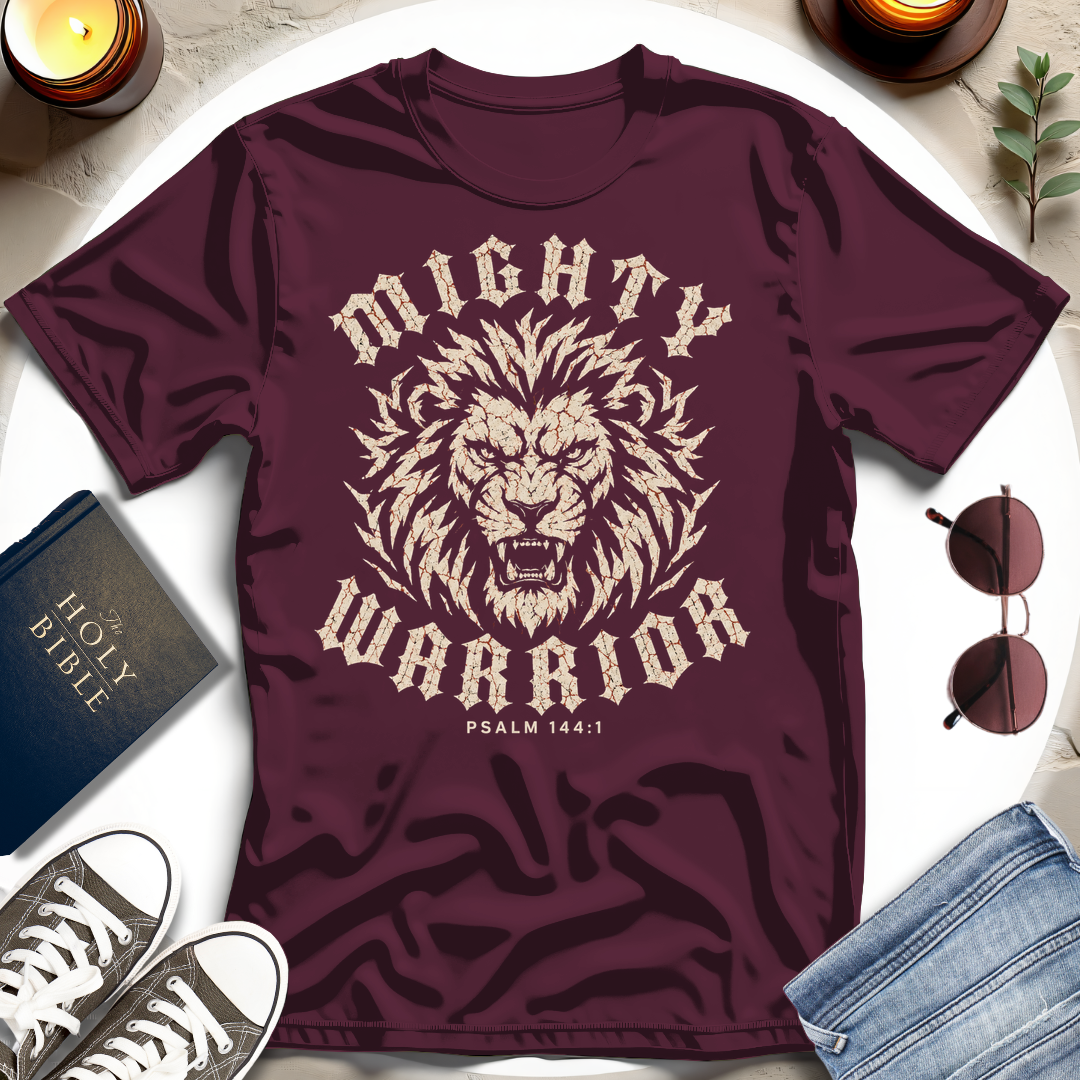 Mighty Warrior Lion T-Shirt