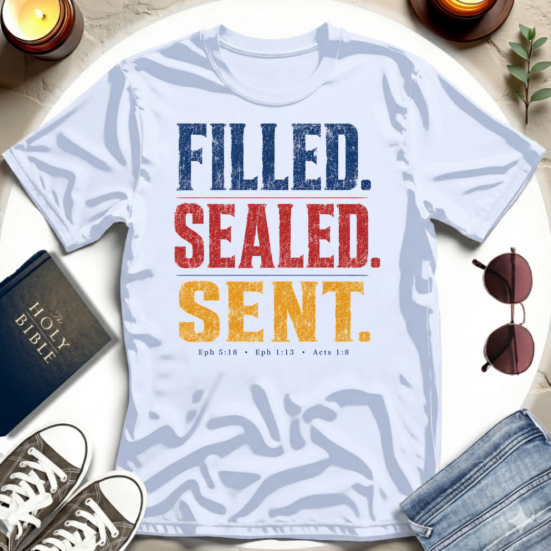 Filled. Sealed. Sent. T-Shirt