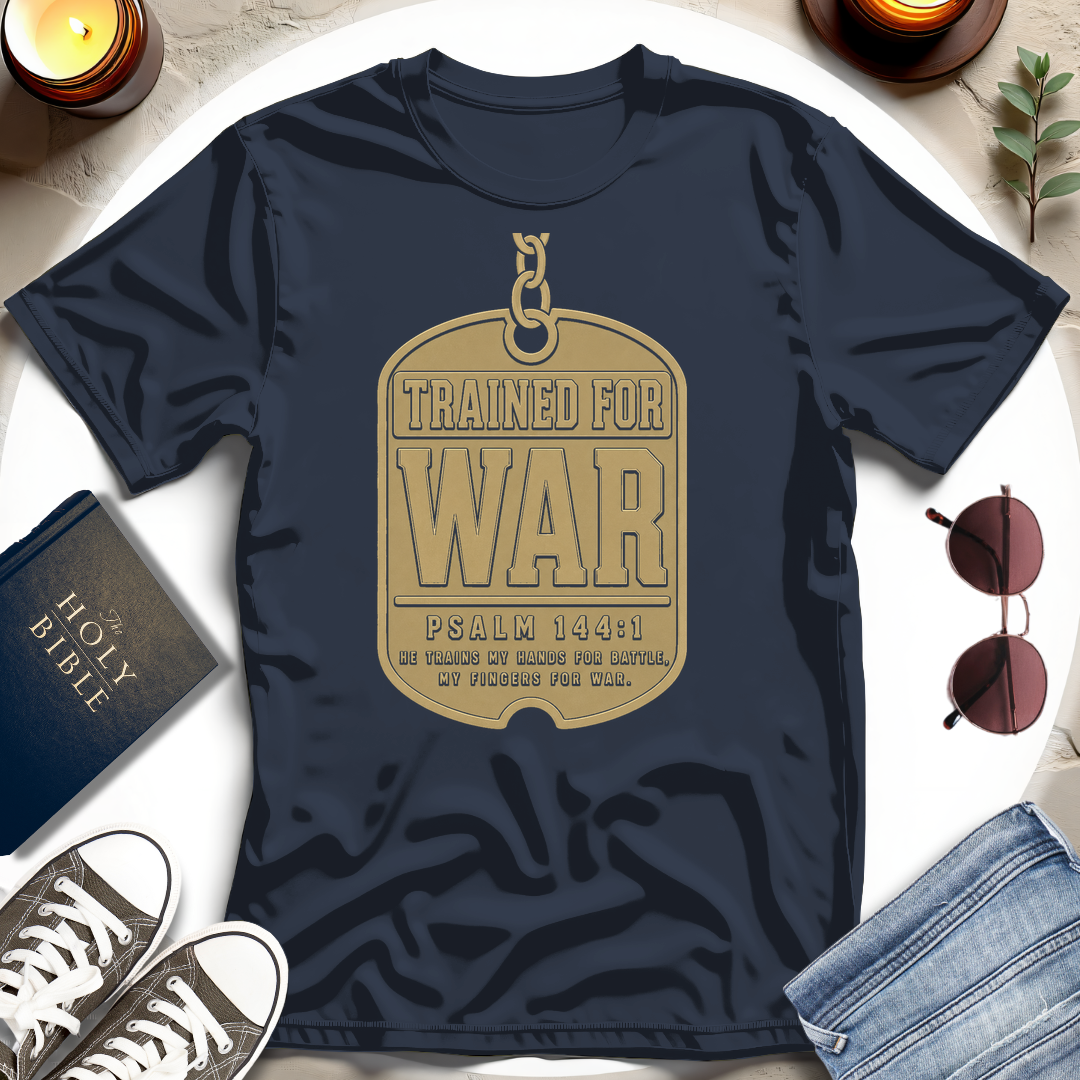 Trained for War Tag T-Shirt