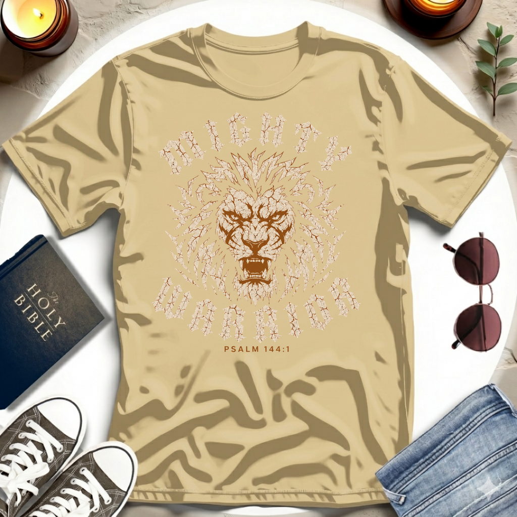 Mighty Warrior Lion T-Shirt