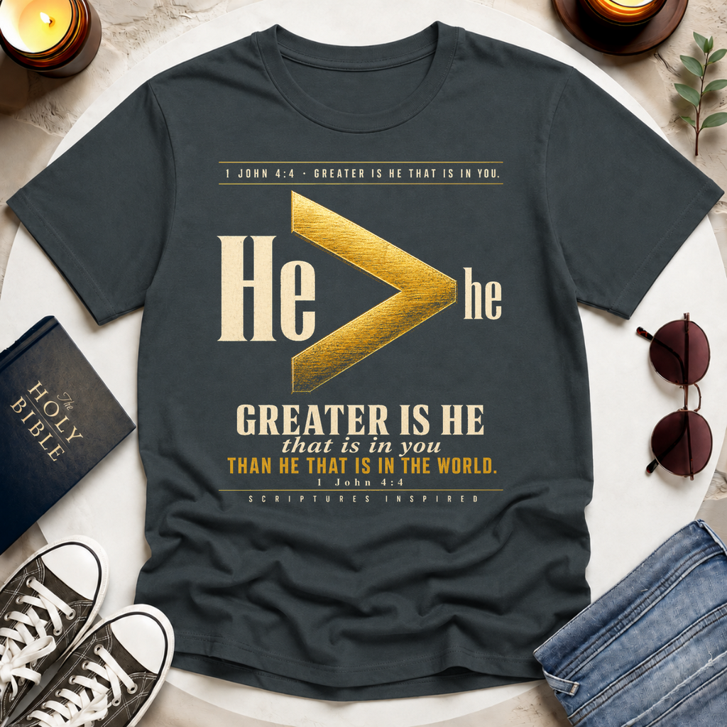 Greater Is He T-Shirt