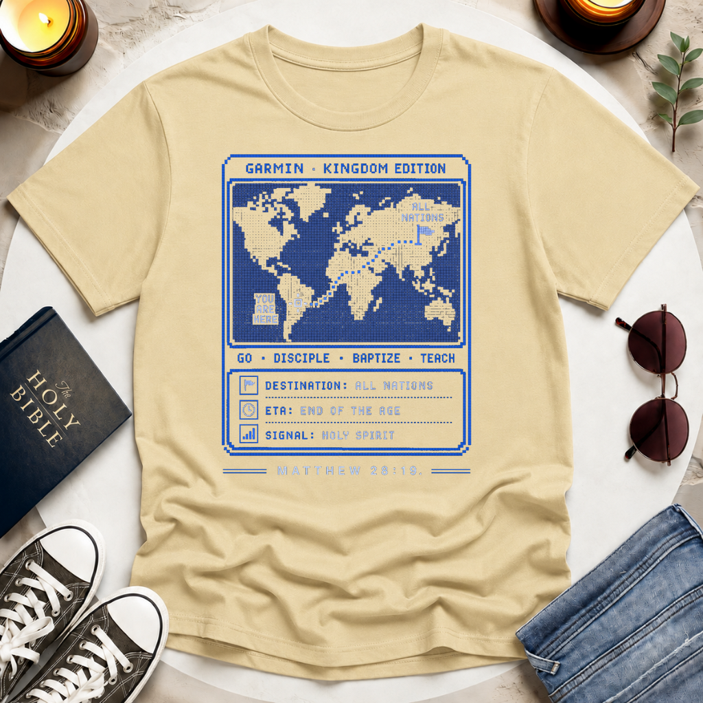 Great Commission GPS, Retro T-Shirt