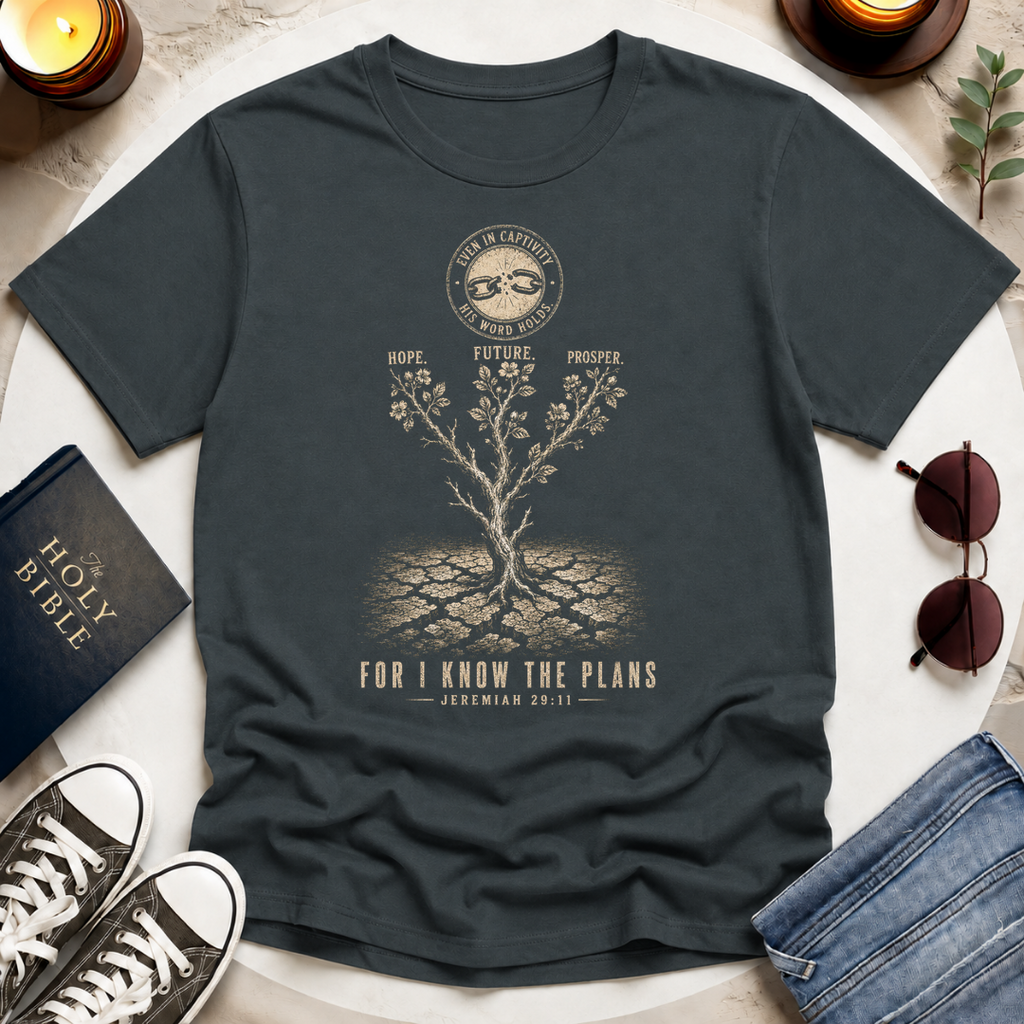 Cracked Ground, Rising T-Shirt