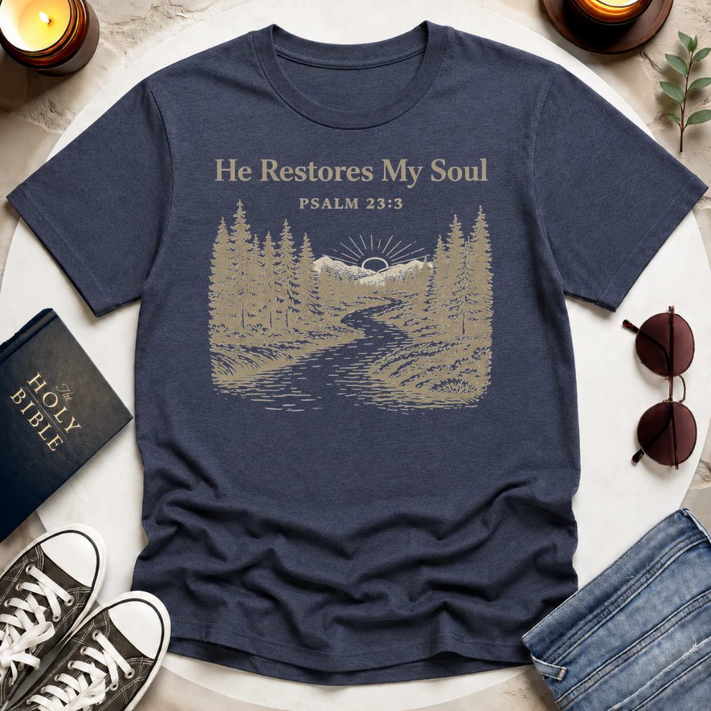 He Restores My Soul II T-Shirt