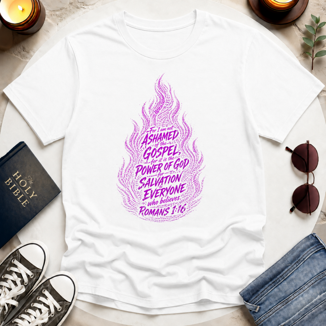 Unashamed Boldness, Flame T-Shirt