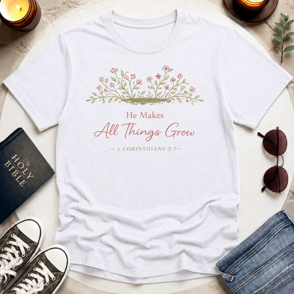 He Makes All Things Grow T-Shirt