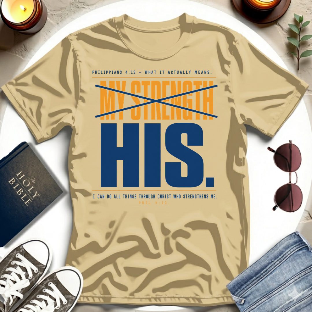 Not My Strength—Strikethrough T-Shirt