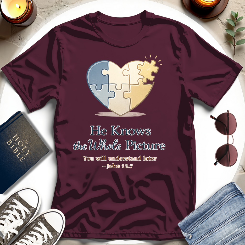 He Knows the Whole Picture T-Shirt
