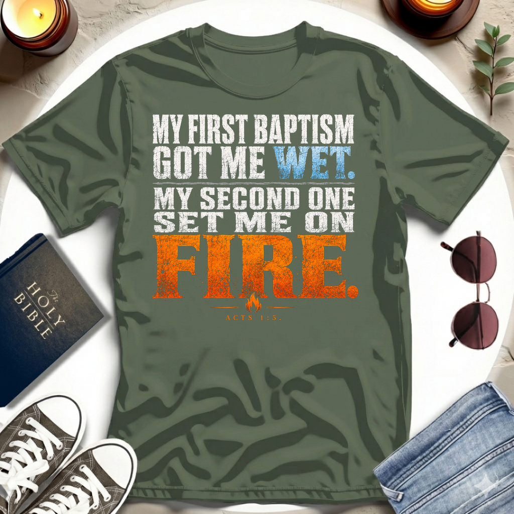 My First Got Me Wet T-Shirt