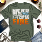 My First Got Me Wet T-Shirt