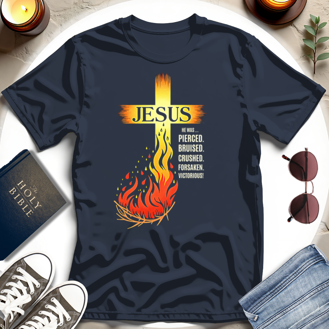Jesus' Suffering To Victory T-shirt