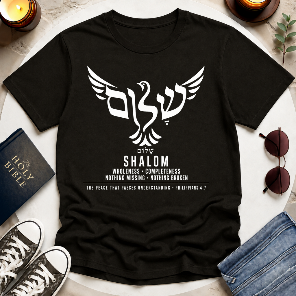 Dove Hebrew Letters T-Shirt