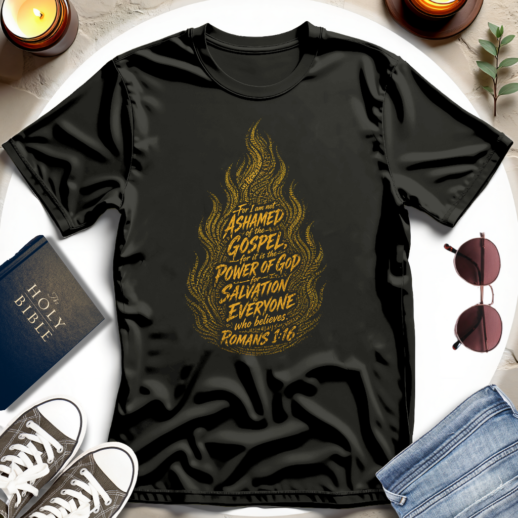 Unashamed Boldness, Flame T-Shirt