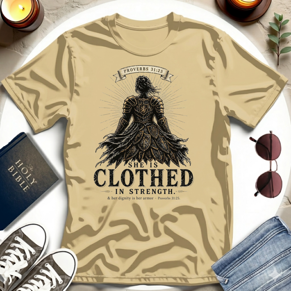 She Is Clothed in Strength T-Shirt