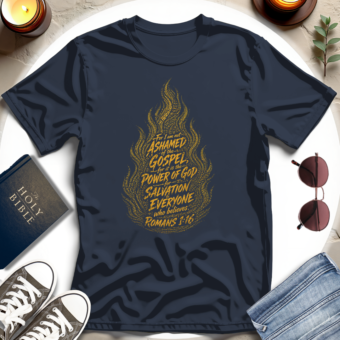 Unashamed Boldness, Flame T-Shirt