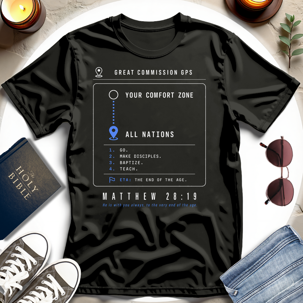 Great Commission GPS, Clean T-Shirt