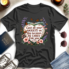 Cast All Your Anxiety T-shirt V