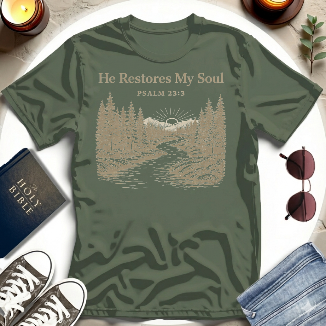 He Restores My Soul II T-Shirt