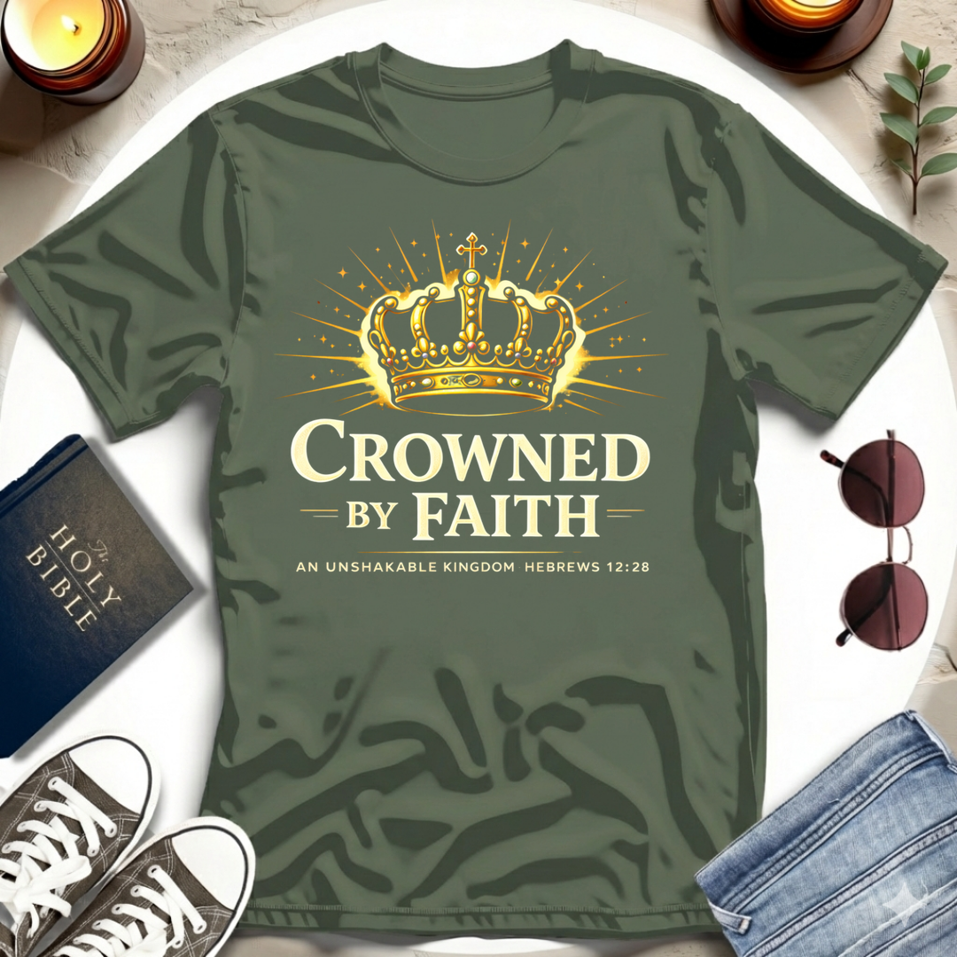 Crowned by Faith T-Shirt