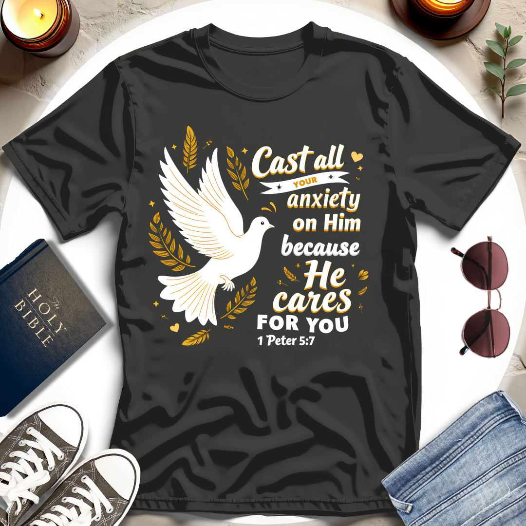 Cast All Your Anxiety T-shirt III