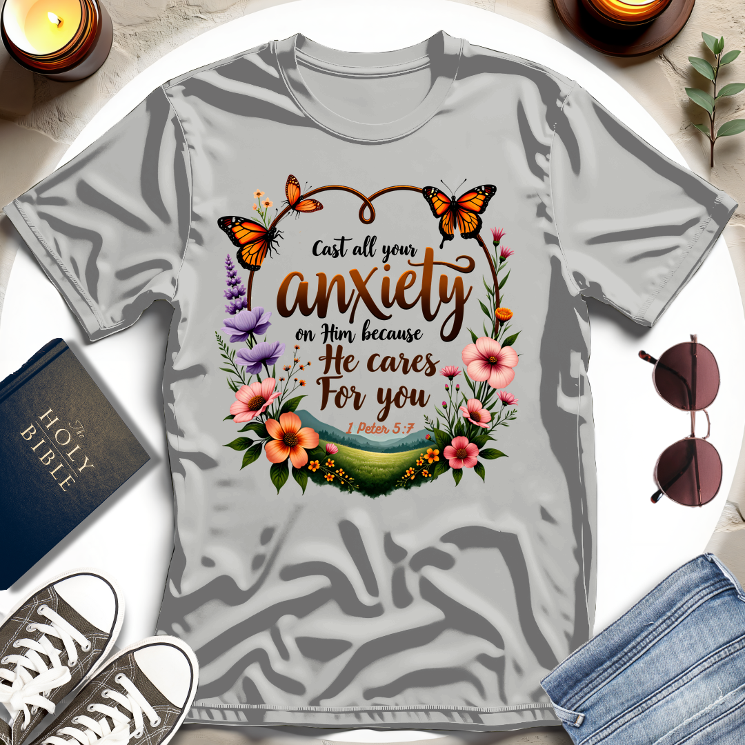 Cast All Your Anxiety T-shirt II