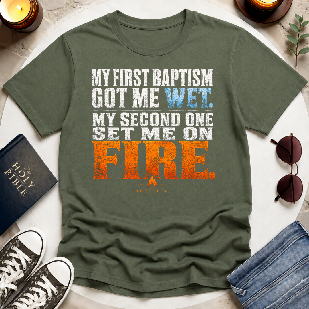 My First Got Me Wet T-Shirt