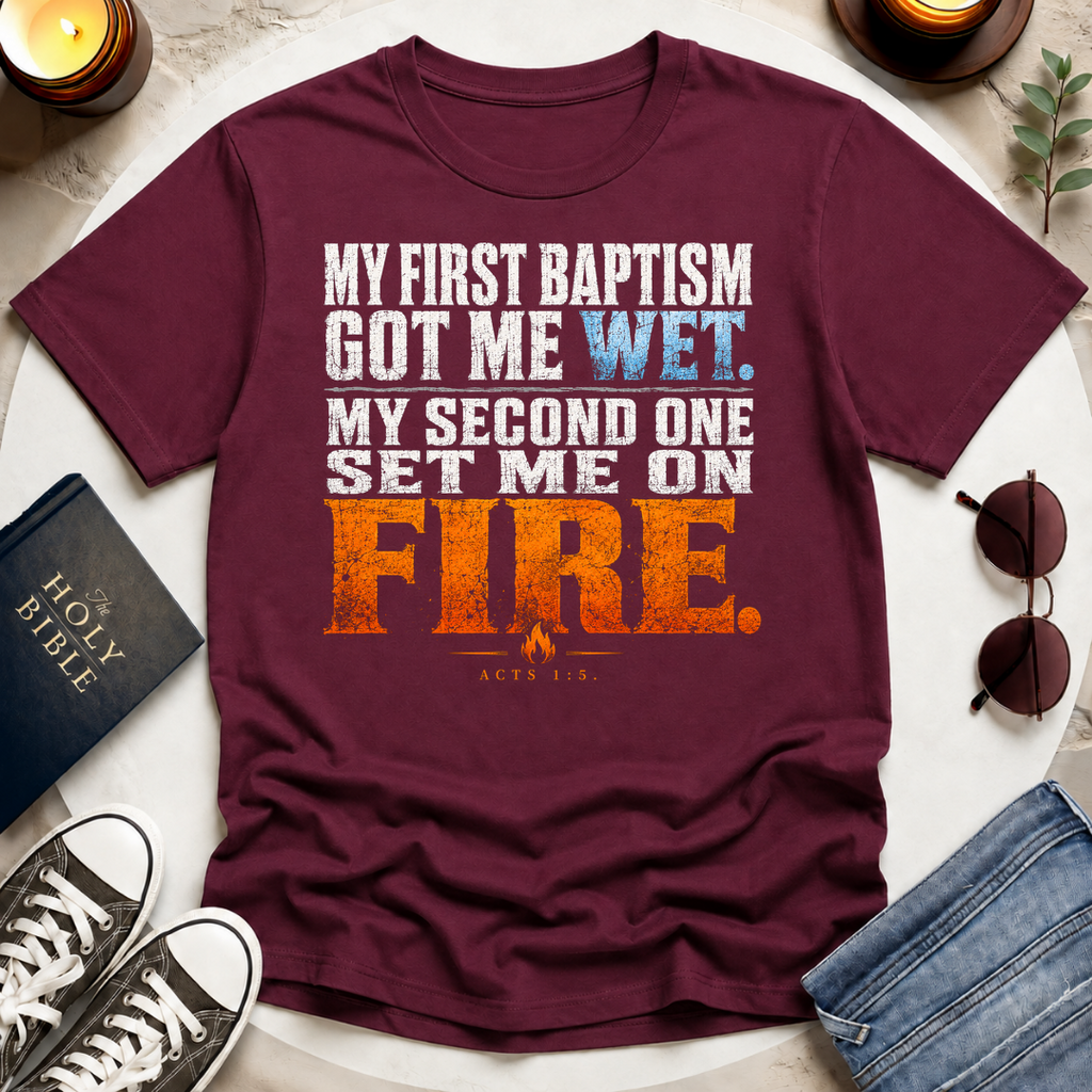 My First Got Me Wet T-Shirt