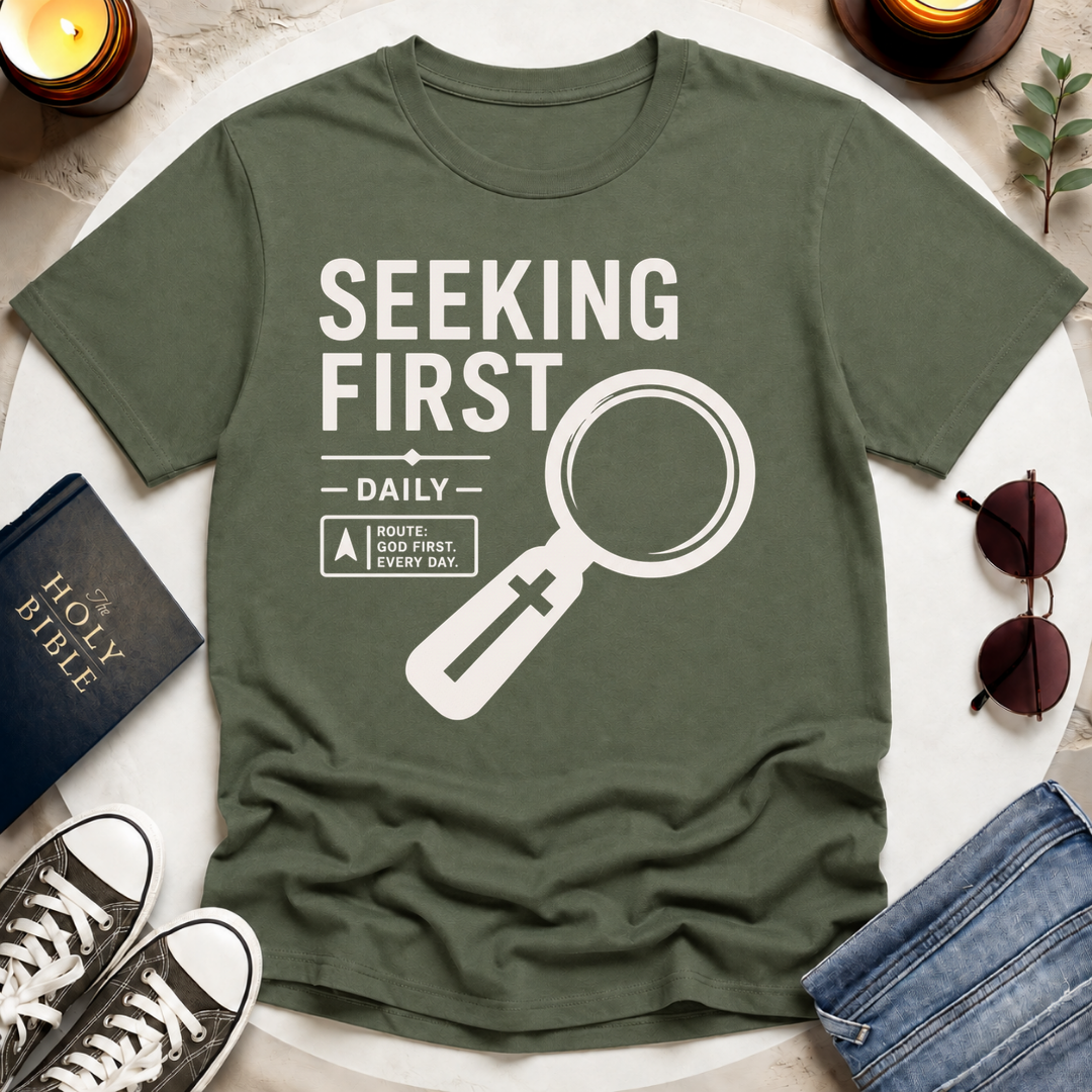 SEEKING FIRST T-Shirt