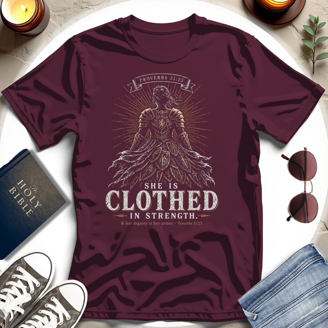 She Is Clothed in Strength T-Shirt