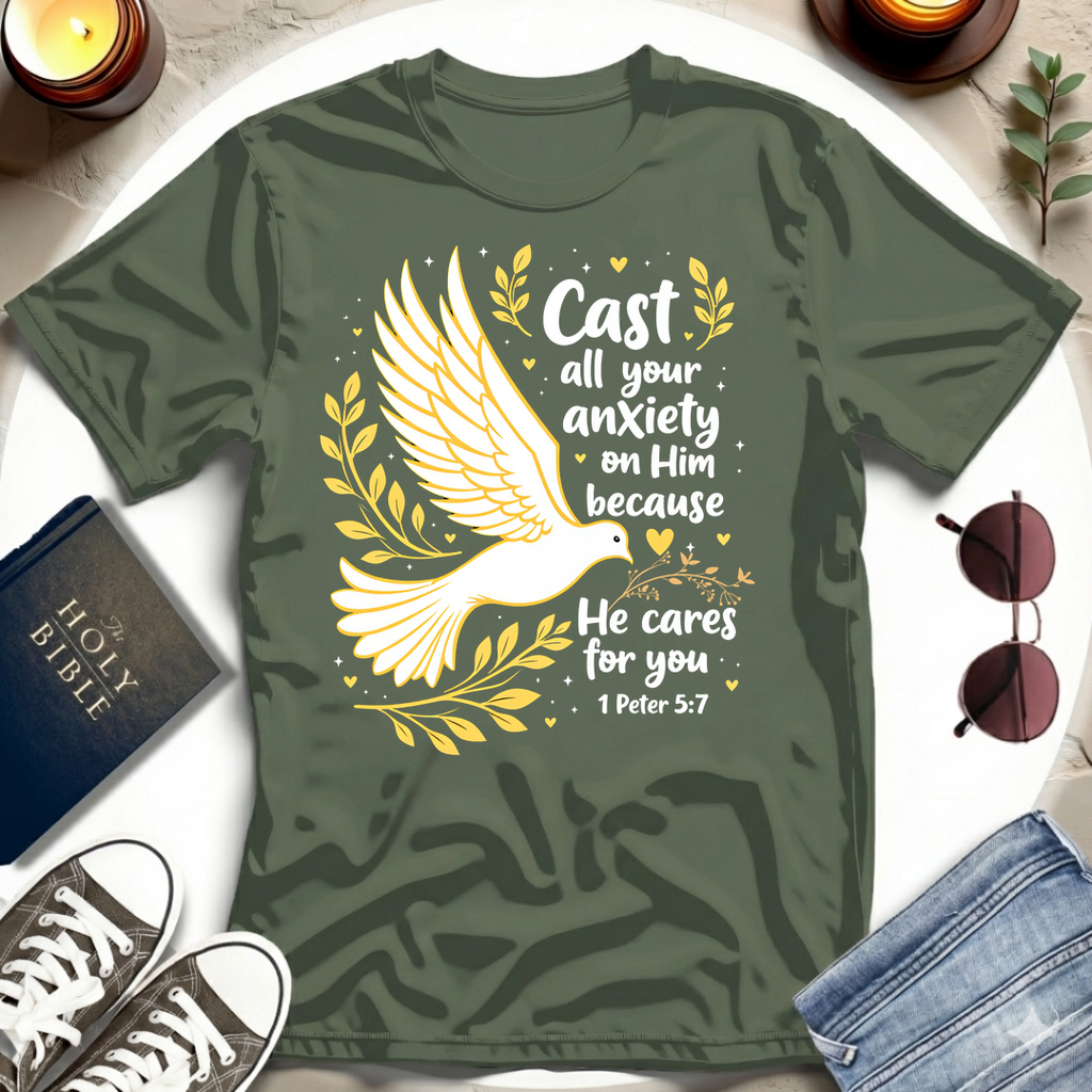 Cast All Your Anxiety T-shirt I