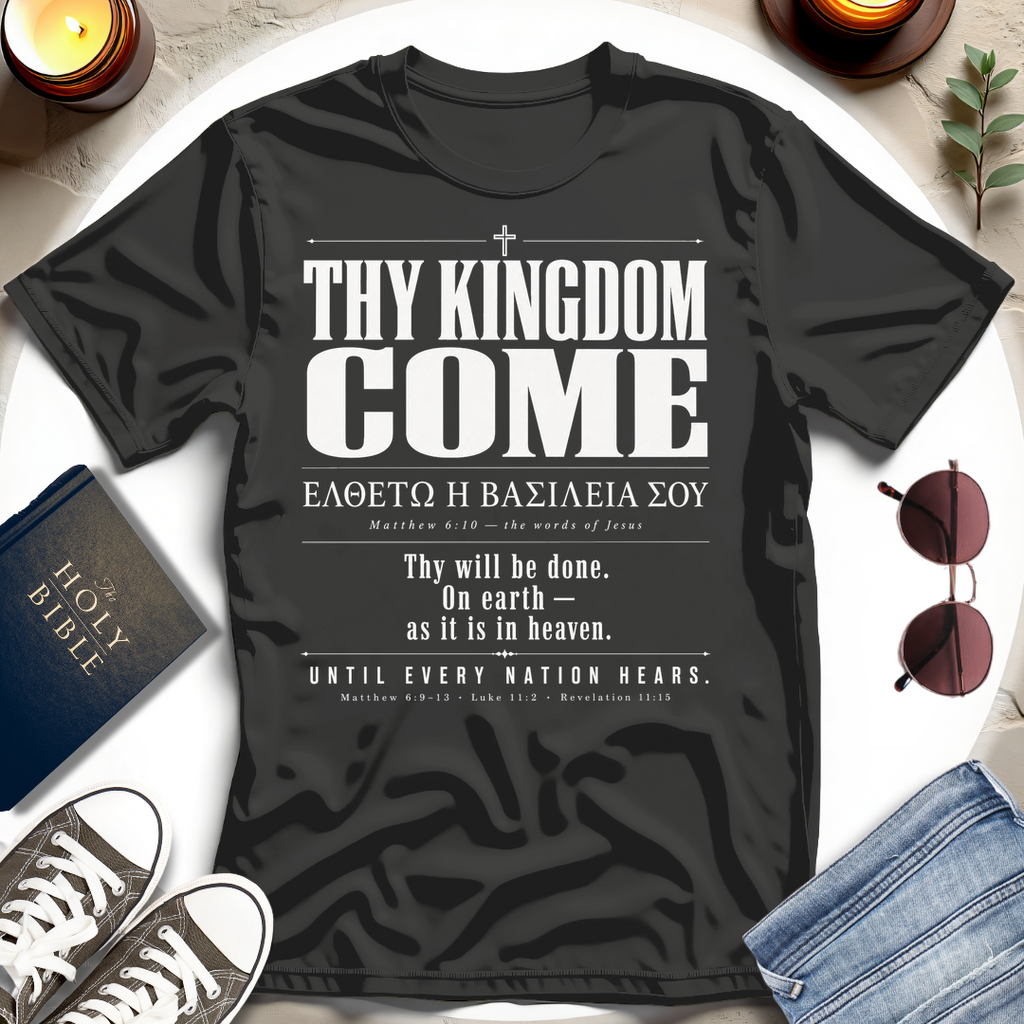 Thy Kingdom Come, Bilingual T-Shirt