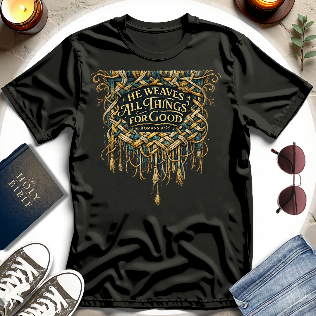 HE WEAVES ALL THINGS T-Shirt