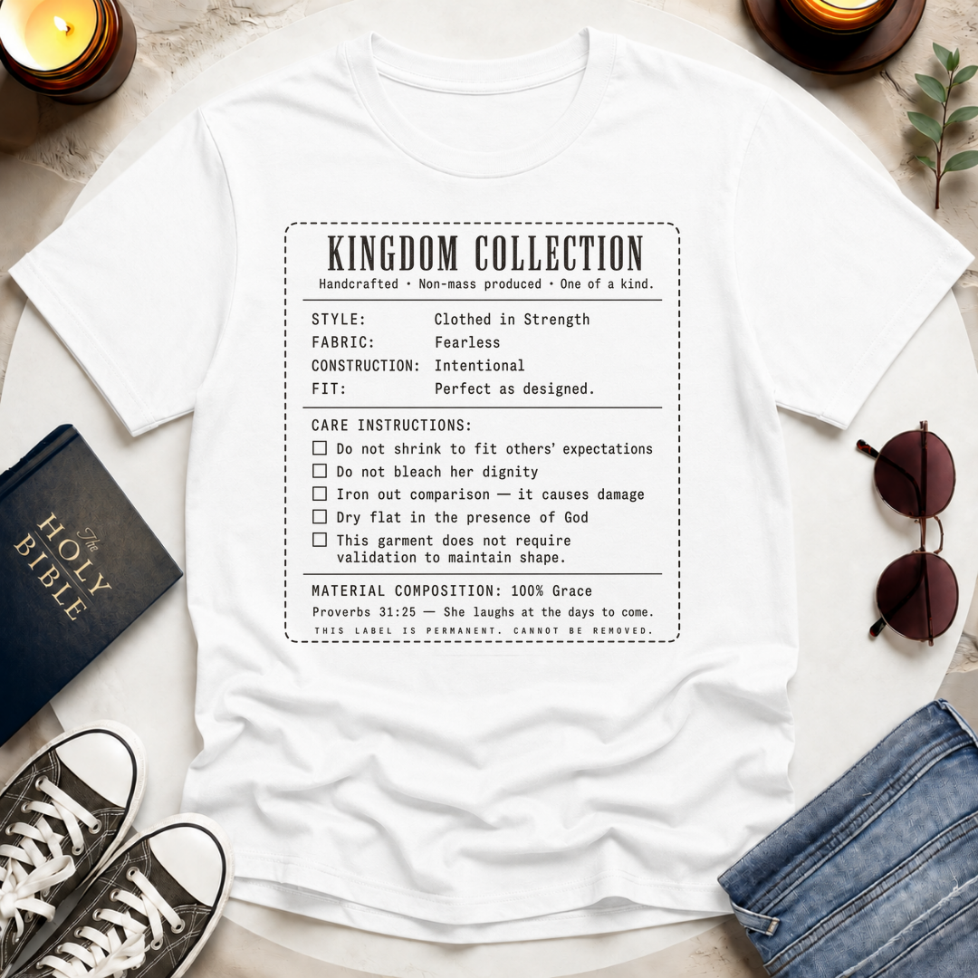 Garment Care Label T-Shirt
