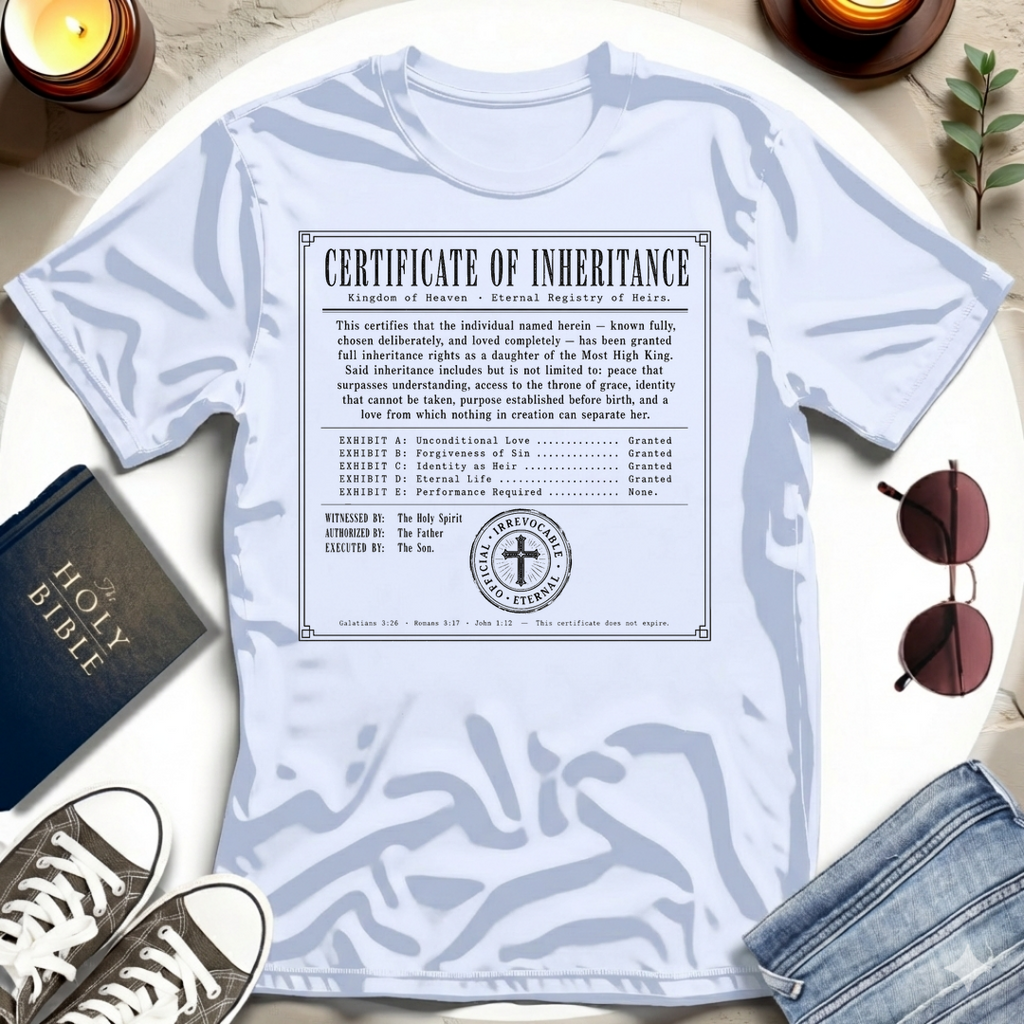 Certificate of Inheritance T-Shirt