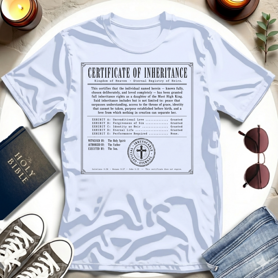 Certificate of Inheritance T-Shirt