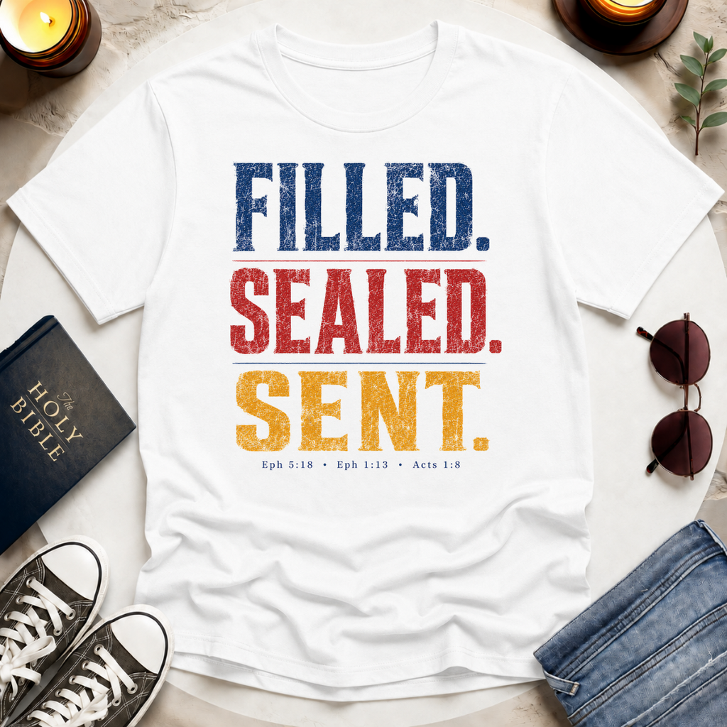 Filled. Sealed. Sent. T-Shirt