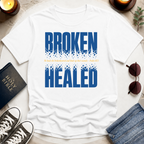 Broken, Healed Typography T-Shirt