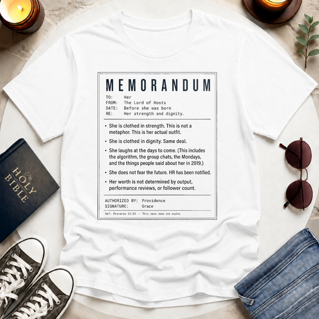 Internal Memo From Heaven T-Shirt